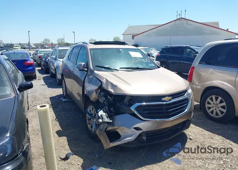 2018 Chevrolet Equinox Lt из США, поврежденный, VIN 2GNAXSEV1J6279636
